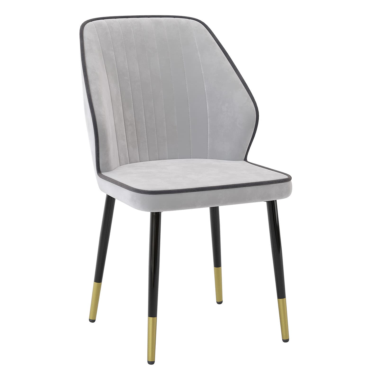 Стул для кухни Айсберг MR-28 черный с золотом (50 × 56 × 84)