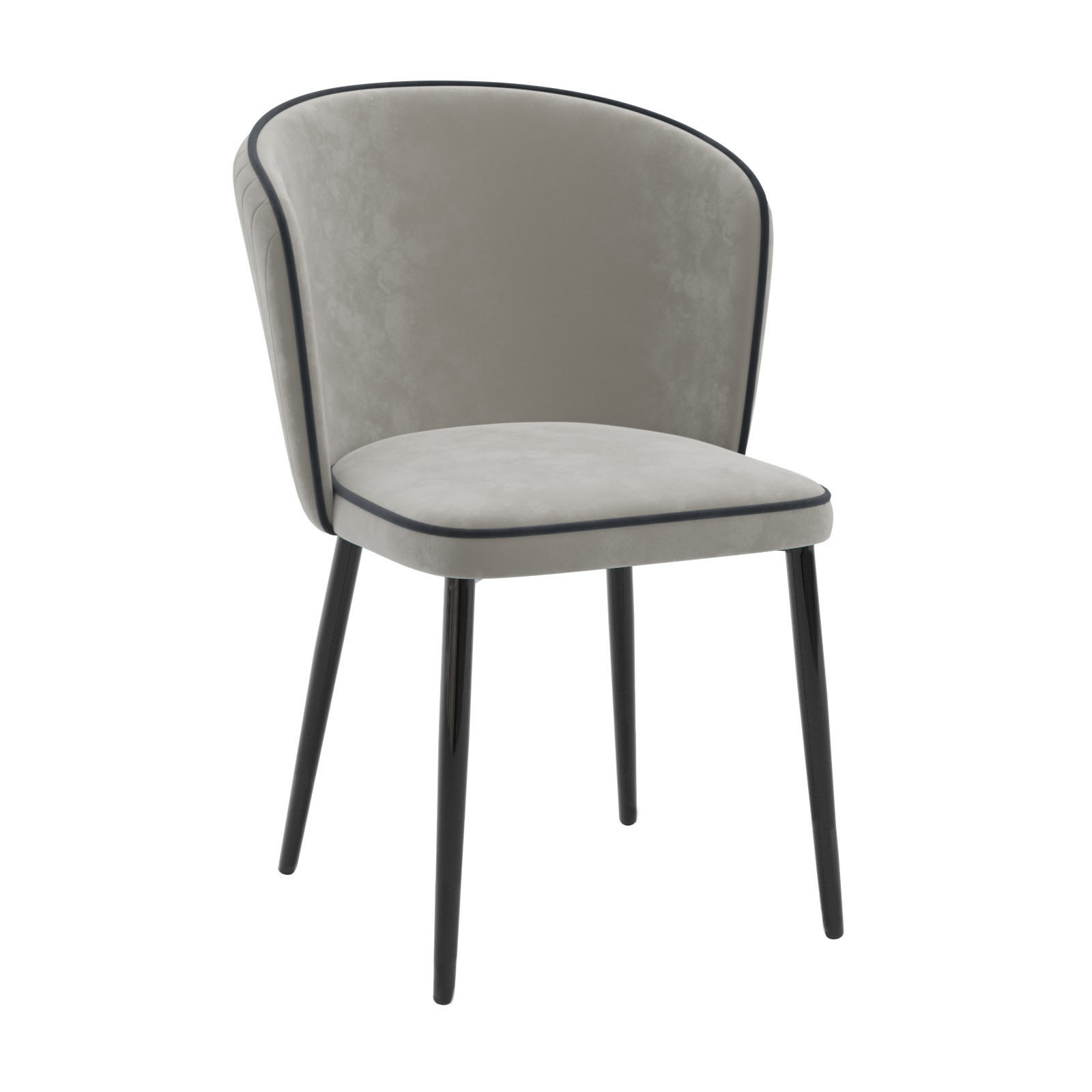 Стул для кухни Оникс MR-27 черный (57 × 60 × 83)