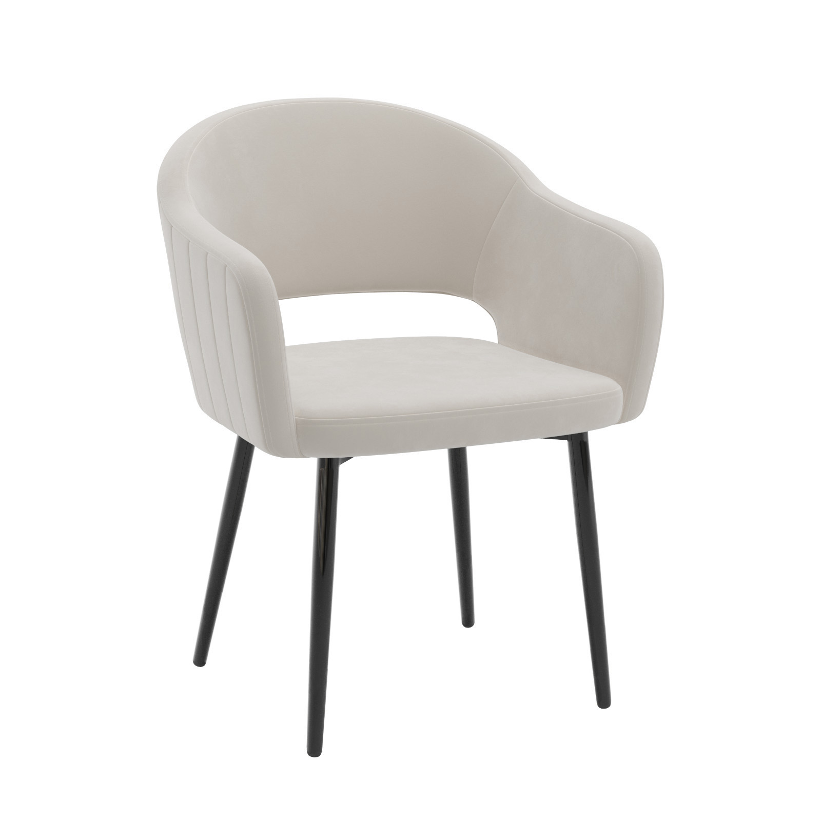 Стул для кухни Тедди MR-25 черный (59 × 60 × 78)