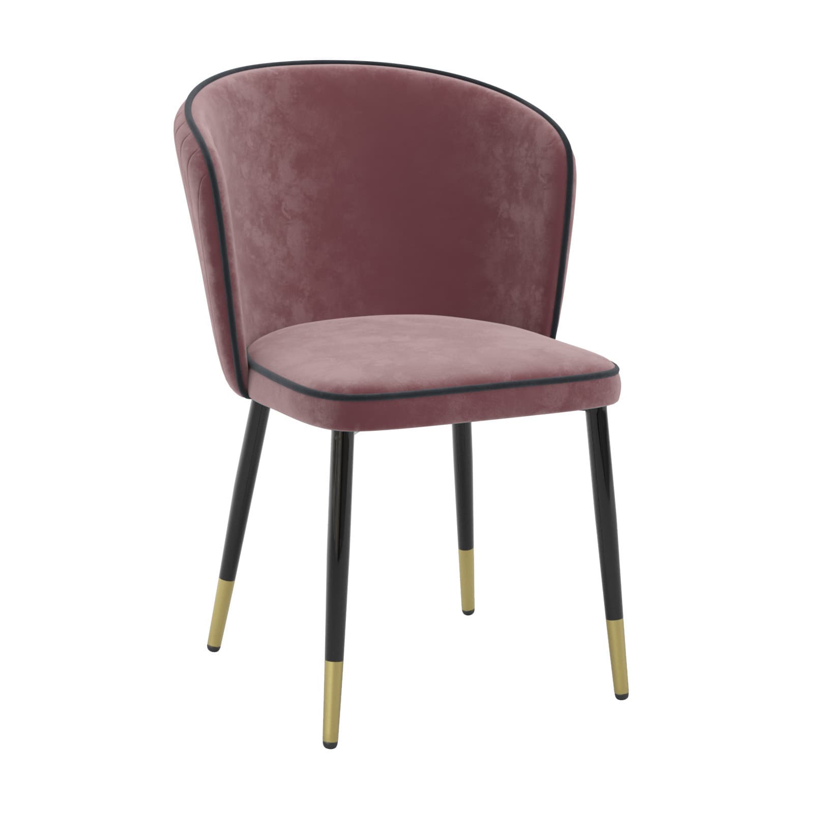 Стул для кухни Оникс MR-22 черный с золотом (57 × 60 × 83)