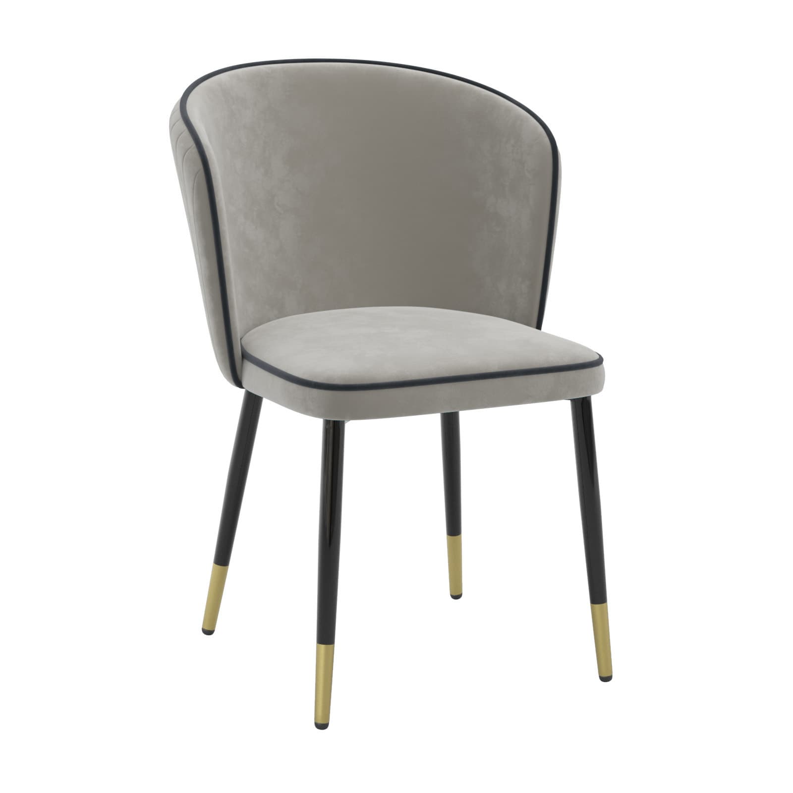 Стул для кухни Оникс MR-27 черный с золотом (57 × 60 × 83)