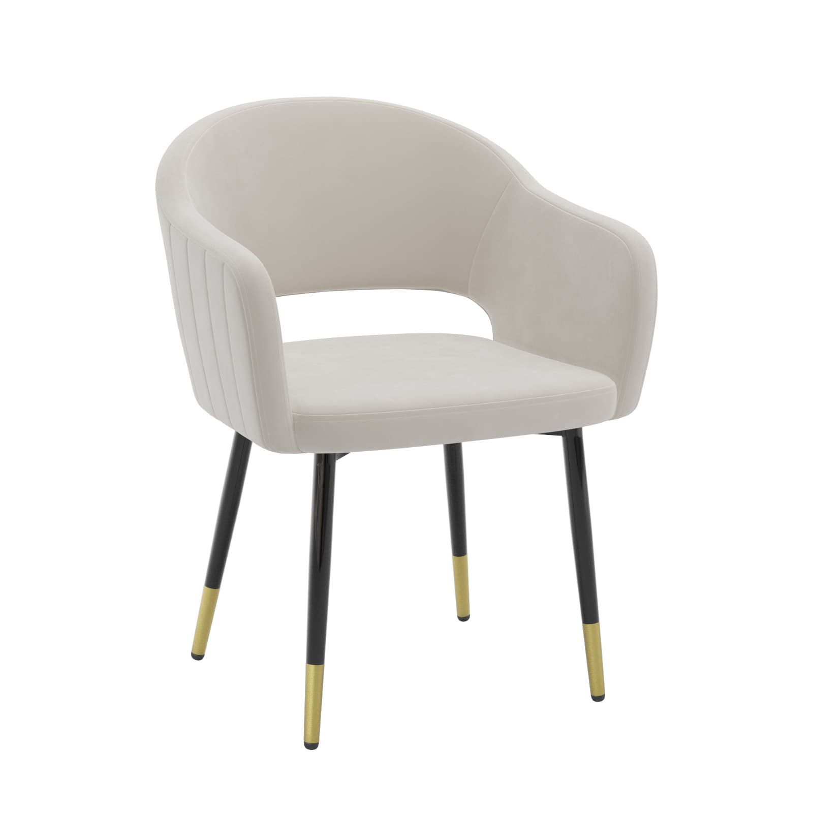 Стул для кухни Тедди MR-25 черный с золотом (59 × 60 × 78)